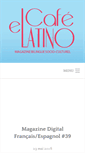 Mobile Screenshot of elcafelatino.org